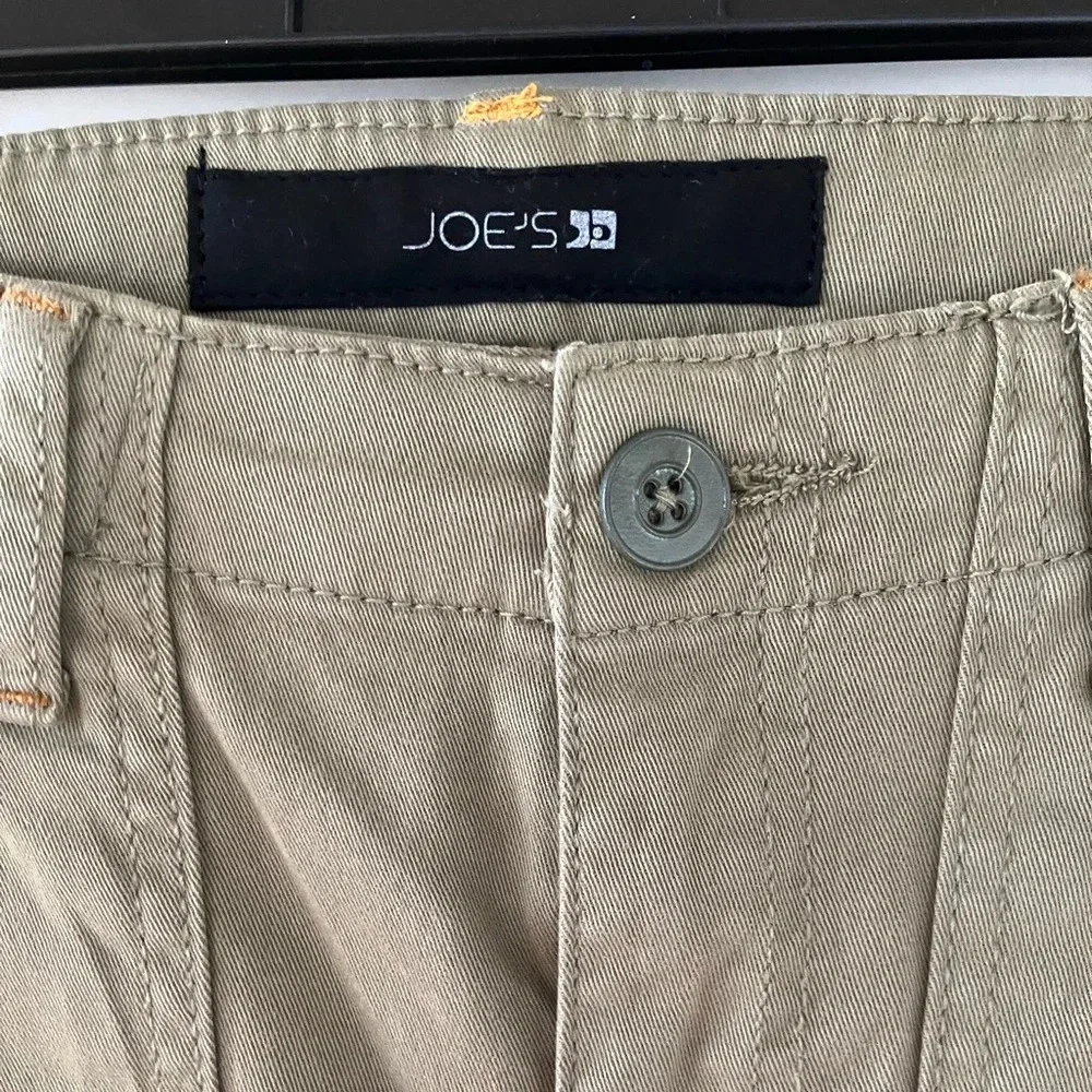 NWT Joe's Jeans Boy's Olive Green Brixton Straight and Narrow Pants